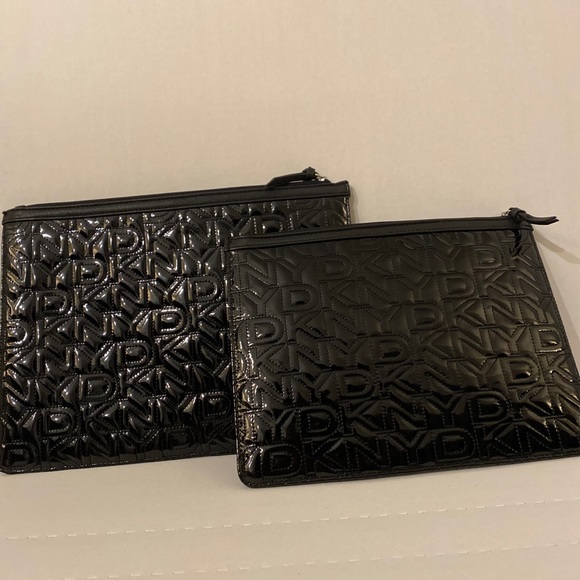 DKNY Black Clutch Set - Picture 1 of 5